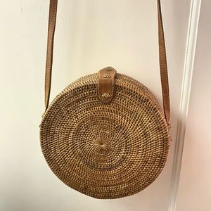 Wicker purse